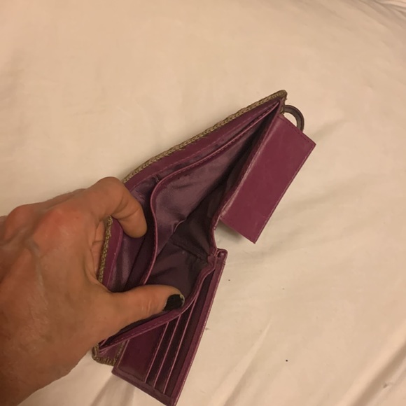 Embroidered Sugar Skull Wallet - Picture 4 of 5